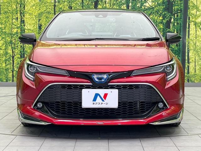 カローラスポーツ ハイブリッドＧ　Ｚ　モデリスタフルエアロ　衝突軽減装置　禁煙車　９型純正ナビ　レーダークルーズ　バックカメラ　ＥＴＣ　Ｂｌｕｅｔｏｏｔｈ　フルセグ　ドライブレコーダー　シートヒーター　ハーフレザーシート（14枚目）