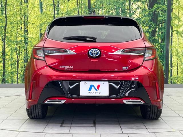 カローラスポーツ ハイブリッドＧ　Ｚ　モデリスタフルエアロ　衝突軽減装置　禁煙車　９型純正ナビ　レーダークルーズ　バックカメラ　ＥＴＣ　Ｂｌｕｅｔｏｏｔｈ　フルセグ　ドライブレコーダー　シートヒーター　ハーフレザーシート（15枚目）