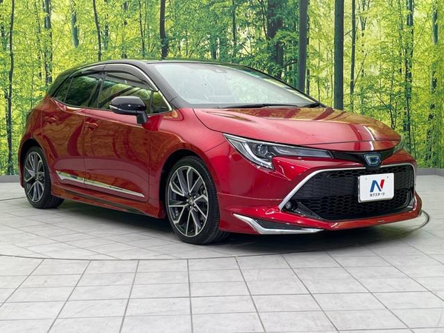 カローラスポーツ ハイブリッドＧ　Ｚ　モデリスタフルエアロ　衝突軽減装置　禁煙車　９型純正ナビ　レーダークルーズ　バックカメラ　ＥＴＣ　Ｂｌｕｅｔｏｏｔｈ　フルセグ　ドライブレコーダー　シートヒーター　ハーフレザーシート（16枚目）