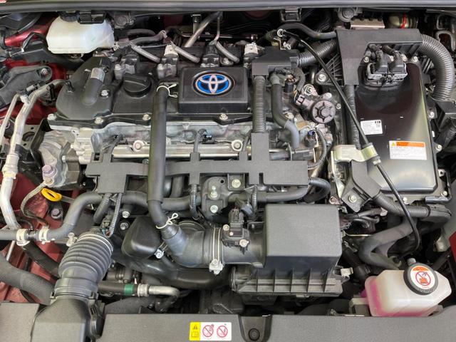 カローラスポーツ ハイブリッドＧ　Ｚ　モデリスタフルエアロ　衝突軽減装置　禁煙車　９型純正ナビ　レーダークルーズ　バックカメラ　ＥＴＣ　Ｂｌｕｅｔｏｏｔｈ　フルセグ　ドライブレコーダー　シートヒーター　ハーフレザーシート（18枚目）