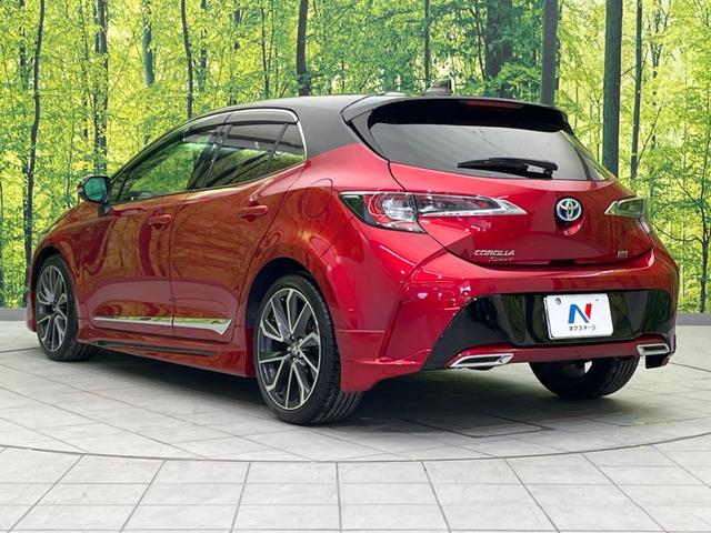 カローラスポーツ ハイブリッドＧ　Ｚ　モデリスタフルエアロ　衝突軽減装置　禁煙車　９型純正ナビ　レーダークルーズ　バックカメラ　ＥＴＣ　Ｂｌｕｅｔｏｏｔｈ　フルセグ　ドライブレコーダー　シートヒーター　ハーフレザーシート（29枚目）