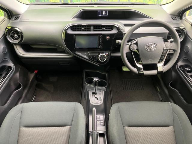 アクア Ｓスタイルブラック　純正ナビ　バックカメラ　衝突軽減装置　禁煙車　シートヒーター　ドラレコ　レーンキープ　スマートキー　ＬＥＤヘッド　ＥＴＣ　オートマチックハイビーム　車線逸脱警報　オートライト　オートエアコン（2枚目）