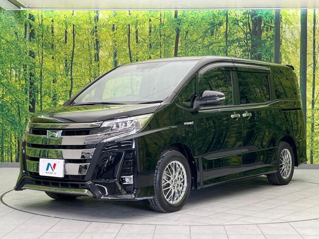 ノア ハイブリッドＳｉ　ダブルバイビーＩＩ　後席モニタ　両側電動スライドドア　衝突軽減装置　純正９インチナビ　バックカメラ　ＥＴＣ　Ｂｌｕｅｔｏｏｔｈ　フルセグ　ハーフレザーシート　ＬＥＤヘッドライト　ＬＥＤフロントフォグ　クリアランスソナー（25枚目）