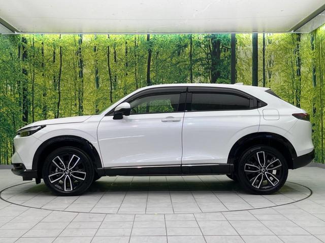 ヴェゼル ｅ：ＨＥＶ　Ｚ　ホンダセンシング　禁煙車　純正９インチナビ　アダプティブクルーズコントロール　バックカメラ　ＥＴＣ　Ｂｌｕｅｔｏｏｔｈ　フルセグ　ドライブレコーダー　スマートキー　シートヒーター　ハーフレザーシート（27枚目）