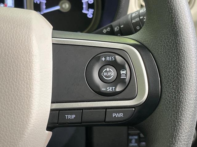 ムーヴキャンバス ストライプスＧターボ　両側電動スライドドア　衝突軽減装置　禁煙車　９インチディスプレイオーディオ　バックカメラ　レーダークルーズコントロール　ＥＴＣ　Ｂｌｕｅｔｏｏｔｈ　フルセグ　スマートキー　シートヒーター（7枚目）