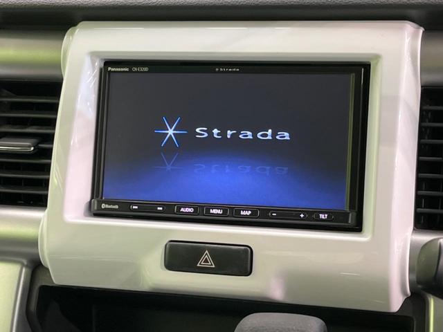 ハスラー G Panasonicナビ 衝突軽減 禁煙車 ETC シートヒーター ドラレコ スマートキー HIDヘッド オートライト オートエアコン Bluetooth CD 地デジ(4枚目)