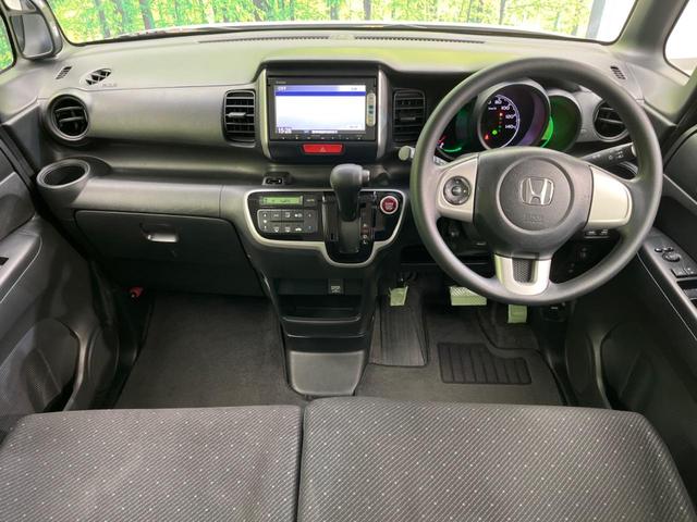 Ｎ－ＢＯＸ Ｇ　ＳＳパッケージ　両側電動スライドドア　衝突軽減装置　純正ナビ　バックカメラ　Ｂｌｕｅｔｏｏｔｈ　ＥＴＣ　スマートキー　純正１４インチＡＷ　ＣＤ／ＤＶＤ再生　プライバシーガラス　電動格納ミラー　オートエアコン（2枚目）