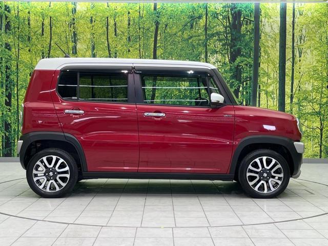 ハスラー ＪスタイルＩＩターボ　衝突軽減　ＳＤナビ　バックカメラ　ＥＴＣ　ドラレコ　Ｂｌｕｅｔｏｏｔｈ　スマートキー　シートヒーター　革巻きハンドル　ステアリングスイッチ　ＨＩＤヘッド　純正１５インチＡＷ　車線逸脱警報（35枚目）