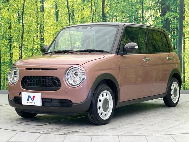 アルトラパンＬＣ Ｘ　衝突軽減装置　禁煙車　ハーフレザーシート　シートヒーター　コーナーセンサー　レーンキープ　スマートキー　ＬＥＤヘッド　ＥＴＣ　オートマチックハイビーム　車線逸脱警報　オートエアコン（34枚目）