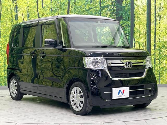 Ｎ－ＢＯＸ Ｌ　電動スライド　純正ナビ　バックカメラ　衝突軽減装置　レーダークルーズ　禁煙車　コーナーセンサー　レーンキープ　スマートキー　ＬＥＤヘッド　車線逸脱警報　オートライト　オートエアコン（16枚目）
