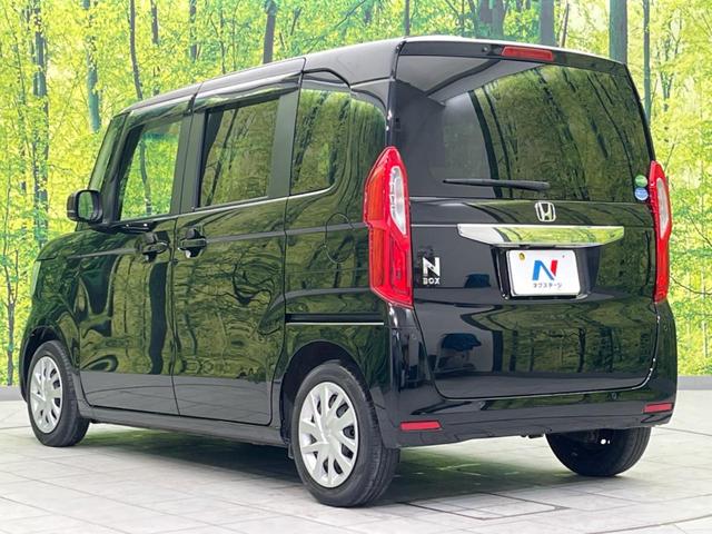 Ｎ－ＢＯＸ Ｌ　電動スライド　純正ナビ　バックカメラ　衝突軽減装置　レーダークルーズ　禁煙車　コーナーセンサー　レーンキープ　スマートキー　ＬＥＤヘッド　車線逸脱警報　オートライト　オートエアコン（27枚目）