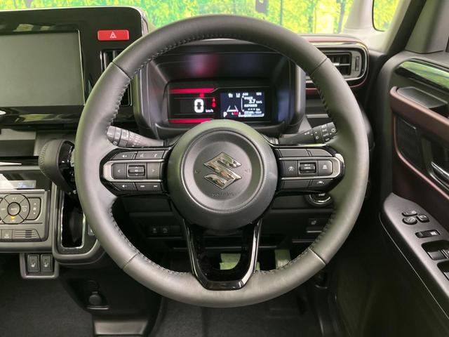 スペーシアカスタム ハイブリッドＸＳ　両側電動スライド　衝突軽減装置　レーダークルーズコントロール　シートヒーター　ハンドルヒーター　シーケンシャルターンランプ　ＬＥＤヘッド　オートライト　オートエアコン（11枚目）