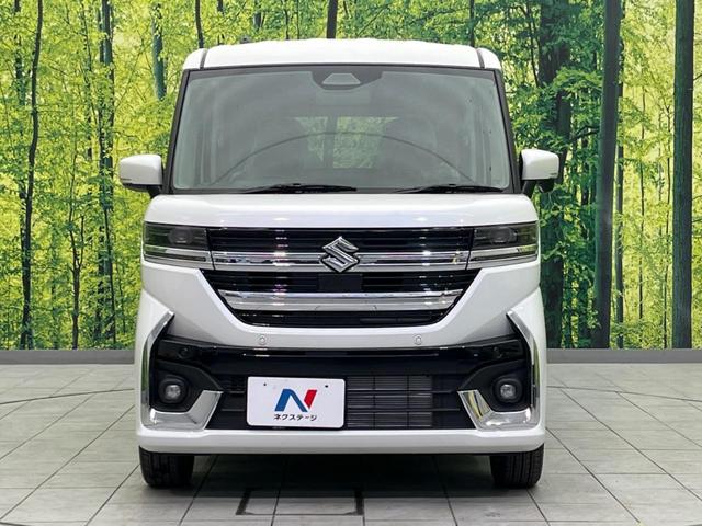 スペーシアカスタム ハイブリッドＸＳ　両側電動スライド　衝突軽減装置　レーダークルーズコントロール　シートヒーター　ハンドルヒーター　シーケンシャルターンランプ　ＬＥＤヘッド　オートライト　オートエアコン（14枚目）