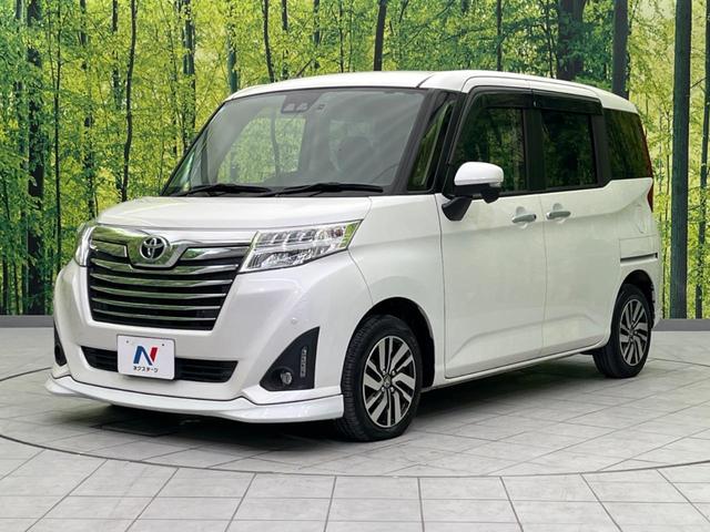 ルーミー カスタムＧ　エアロ　両側電動スライドドア　純正ナビ　バックカメラ　衝突軽減装置　禁煙車　ドラレコ　コーナーセンサー　レーンキープ　スマートキー　ＬＥＤヘッド　クルコン　オートマチックハイビーム（26枚目）