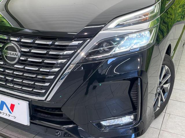 セレナ ハイウェイスターＶ　後席モニタ　両側電動スライドドア　衝突軽減装置　禁煙車　１１インチＳＤナビ　全周囲カメラ　ＥＴＣ　Ｂｌｕｅｔｏｏｔｈ　フルセグ　ドライブレコーダー　スマートキー　シートヒーター　ＬＥＤヘッドライト（8枚目）