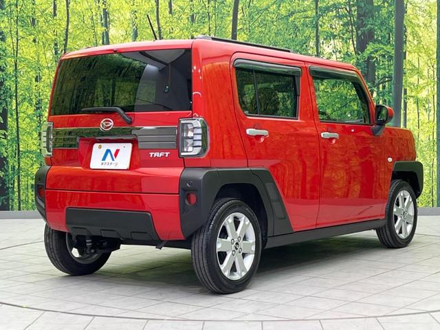 タフト G ガラスルーフ 純正SDナビ バックカメラ 衝突被害軽減システム 禁煙車 ドラレコ コーナーセンサー スマートキー LEDヘッド ETC 純正15インチアルミ オートハイビーム 車線逸脱警報(17枚目)