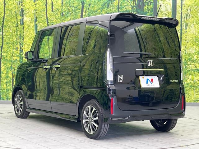 Ｎ－ＢＯＸカスタム ベースグレード　純正９インチナビ　電動スライド　衝突軽減装置　禁煙車　バックカメラ　レーダークルーズコントロール　禁煙車　シートヒーター　ＥＴＣ　Ｂｌｕｅｔｏｏｔｈ　フルセグ　スマートキー　オートマチックハイビーム（30枚目）