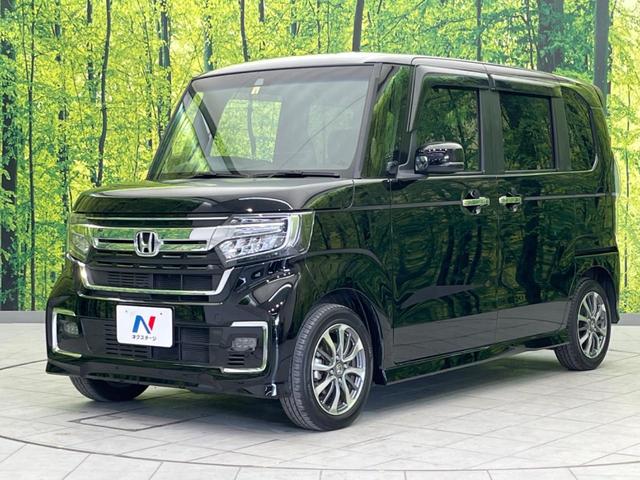 Ｎ－ＢＯＸカスタム Ｌ　純正９インチナビ　両側電動スライド　衝突軽減装置　禁煙車　ＥＴＣ　Ｂｌｕｅｔｏｏｔｈ　フルセグ　レーダークルーズコントロール　バックカメラ　シートヒーター　シーケンシャルターンランプ　コーナーセンサー（16枚目）