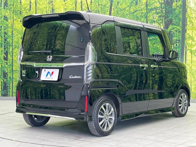 Ｎ－ＢＯＸカスタム Ｌ　純正９インチナビ　両側電動スライド　衝突軽減装置　禁煙車　ＥＴＣ　Ｂｌｕｅｔｏｏｔｈ　フルセグ　レーダークルーズコントロール　バックカメラ　シートヒーター　シーケンシャルターンランプ　コーナーセンサー（17枚目）