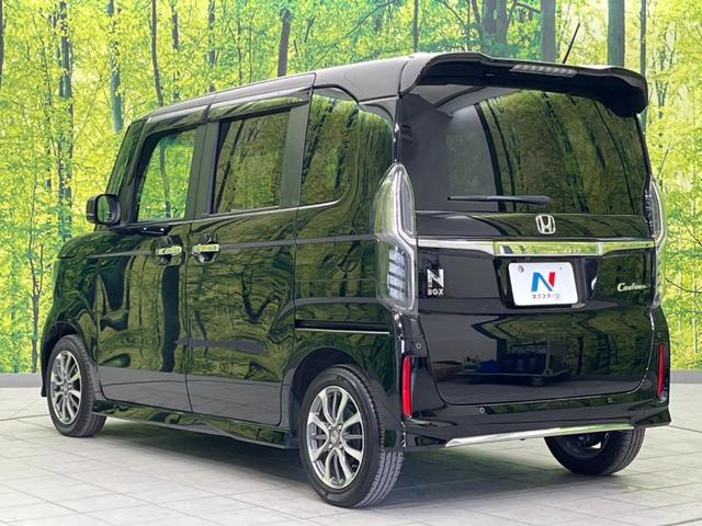 Ｎ－ＢＯＸカスタム Ｌ　純正９インチナビ　両側電動スライド　衝突軽減装置　禁煙車　ＥＴＣ　Ｂｌｕｅｔｏｏｔｈ　フルセグ　レーダークルーズコントロール　バックカメラ　シートヒーター　シーケンシャルターンランプ　コーナーセンサー（29枚目）