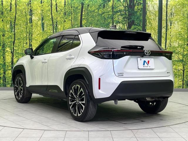 ヤリスクロス ハイブリッドＺ　ディスプレイオーディオ　バックカメラ　衝突軽減　レーダークルーズ　ハーフレザーシート　シートヒーター　コーナーセンサー　スマートキー　ＬＥＤヘッド　ＥＴＣ　オートマチックハイビーム　オートライト（30枚目）