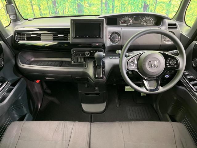 N-BOXカスタム L 両側電動ドア SDナビ バックカメラ 衝突被害軽減システム レーダークルーズ 禁煙車 コーナーセンサー スマートキー LEDヘッド ETC 純正14インチアルミ 車線逸脱警報 オートライト(2枚目)