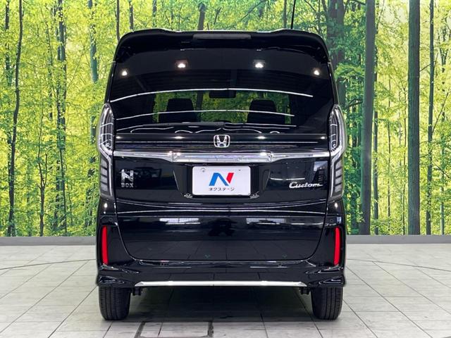 N-BOXカスタム L 両側電動ドア SDナビ バックカメラ 衝突被害軽減システム レーダークルーズ 禁煙車 コーナーセンサー スマートキー LEDヘッド ETC 純正14インチアルミ 車線逸脱警報 オートライト(15枚目)