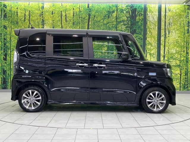 N-BOXカスタム L 両側電動ドア SDナビ バックカメラ 衝突被害軽減システム レーダークルーズ 禁煙車 コーナーセンサー スマートキー LEDヘッド ETC 純正14インチアルミ 車線逸脱警報 オートライト(35枚目)