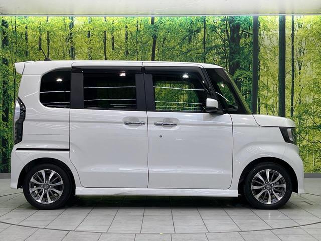 N-BOXカスタム L 両側電動ドア 純正SDナビ 禁煙車 バックカメラ 衝突被害軽減システム ドラレコ コーナーセンサー スマートキー LEDヘッド ETC 純正14インチ オートハイビーム 車線逸脱警報 電動パーキング(36枚目)