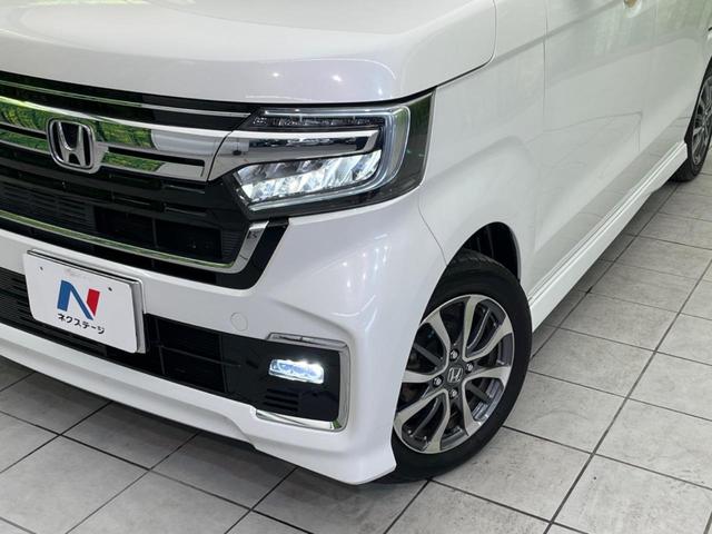 Ｎ－ＢＯＸカスタム Ｌ　両側電動ドア　ＳＤナビ　バックカメラ　衝突被害軽減システム　禁煙車　シートヒーター　コーナーセンサー　スマートキー　ＬＥＤヘッド　ビルトインＥＴＣ　純正１４インチアルミ　オートハイビーム（12枚目）