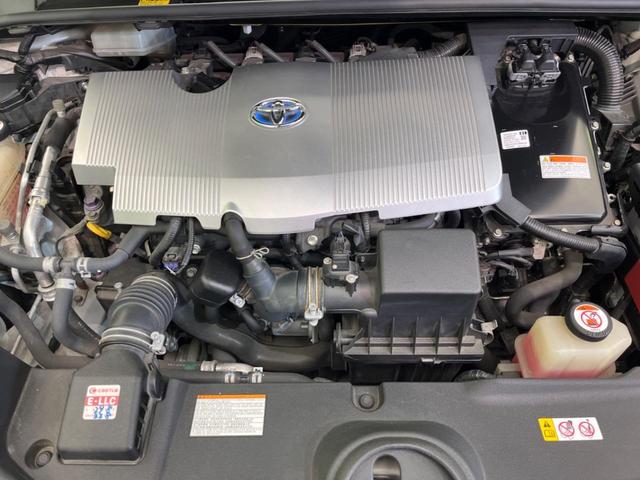 プリウス Sセーフティプラス 純正SDナビ バックカメラ 衝突被害軽減システム レーダークルーズ 禁煙車 コーナーセンサー スマートキー LEDヘッド ビルトインETC オートハイビーム 車線逸脱警報 オートライト(18枚目)