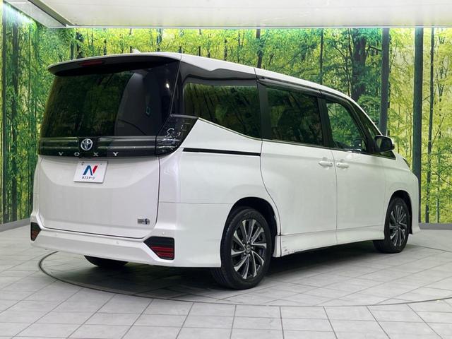 ヴォクシー ハイブリッドS-Z 両側電動スライド 後席モニター 純正10インチナビ バックカメラ AC100V電源 衝突軽減 禁煙車 ハーフレザーシート シートヒーター クリアランスソナー レーンアシスト LEDヘッド(18枚目)