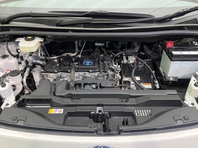 ヴォクシー ハイブリッドS-Z 両側電動スライド 後席モニター 純正10インチナビ バックカメラ AC100V電源 衝突軽減 禁煙車 ハーフレザーシート シートヒーター クリアランスソナー レーンアシスト LEDヘッド(19枚目)