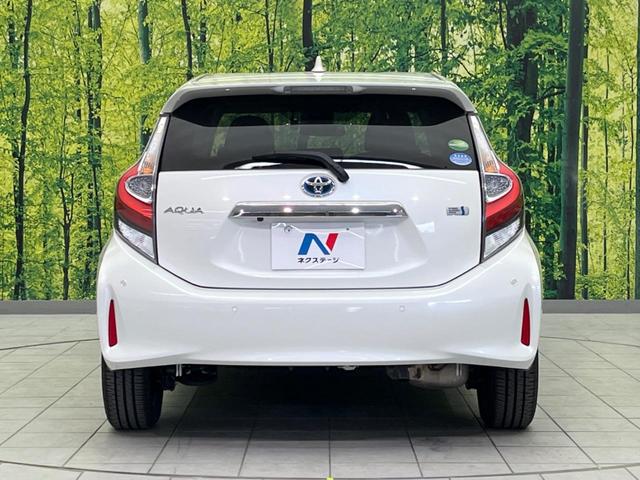 アクア Ｓスタイルブラック　禁煙車　純正ナビ　バックカメラ　Ｂｌｕｅｔｏｏｔｈ　フルセグ　ＥＴＣ　ドライブレコーダー　レーンキープアシスト　スマートキー　コーナーセンサー　オートマチックハイビーム　オートエアコン　ドアバイザー（15枚目）