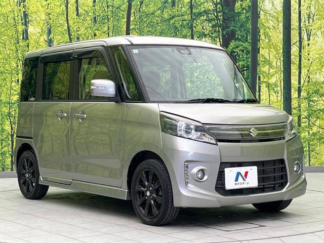 スペーシアカスタム ＸＳリミテッド　両側電動スライド　衝突軽減　ＳＤナビ　バックカメラ　禁煙車　シートヒーター　ドラレコ　ＥＴＣ　ハーフレザーシート　ＨＩＤヘッド　オートライト　スマートキー　電動格納ミラー　フルセグ（15枚目）