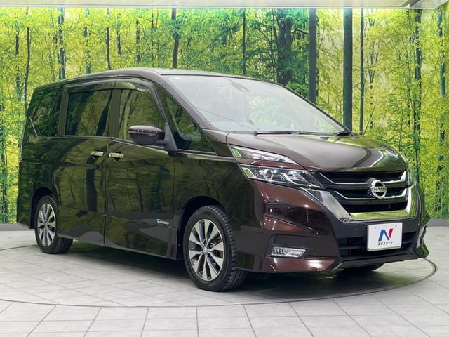 セレナ ハイウェイスター　両側電動スライド　衝突軽減　禁煙車　純正ＳＤナビ　全周囲カメラ　レーダークルーズ　ＥＴＣ　ＬＥＤヘッド　オートライト　デュアルエアコン　スマートキー　レーンアシスト　クリアランスソナー（17枚目）