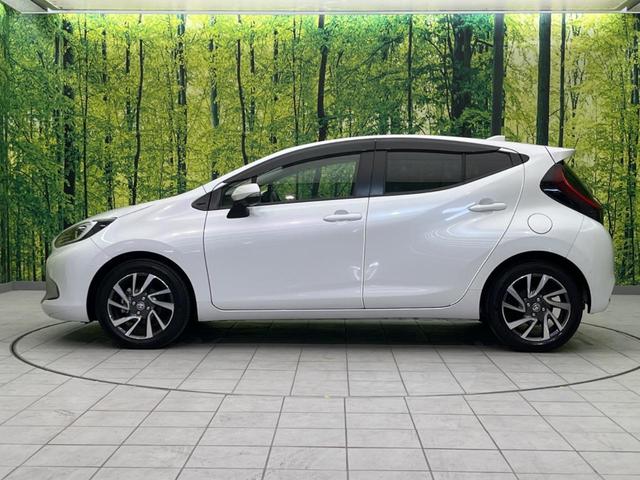 アクア Z 衝突軽減装置 禁煙車 純正10.5インチナビ 全周囲カメラ レーダークルーズコントロール ETC2.0 Bluetooth フルセグ スマートキー シートヒーター ハーフレザーシート LEDヘッド(30枚目)