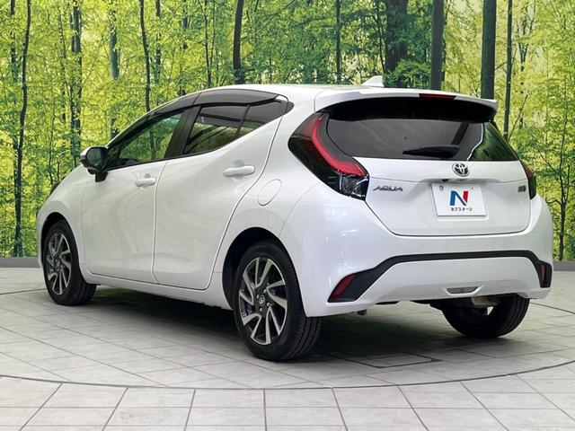 アクア Z 衝突軽減装置 禁煙車 純正10.5インチナビ 全周囲カメラ レーダークルーズコントロール ETC2.0 Bluetooth フルセグ スマートキー シートヒーター ハーフレザーシート LEDヘッド(31枚目)