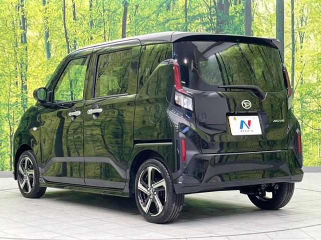 ムーヴ ＲＳ　両側電動スライド　禁煙車　衝突軽減装置　アダプティブクルーズ　クリアランスソナー　ＬＥＤヘッドライト　誤発進抑制　オートブレーキホールド　車線逸脱警報　スマートキ－　オートエアコン（25枚目）
