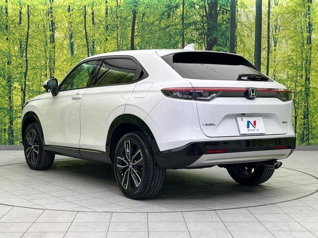 ヴェゼル ｅ：ＨＥＶ　Ｚ　純正９インチナビ　衝突軽減装置　禁煙車　バックカメラ　ブラインドスポットモニター　レーダークルーズコントロール　パワーバックドア　ＥＴＣ　Ｂｌｕｅｔｏｏｔｈ　フルセグ　シートヒーター　ドラレコ（29枚目）