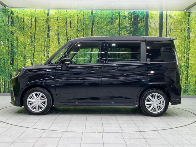ソリオ ハイブリッドＭＺ　登録済未使用車　メーカー９インチナビ　両側電動スライド　全周囲カメラ　ブラインドスポットモニター　レーダークルーズコントロール　ステアリングスイッチ　ＬＥＤヘッドライト　スマートキー　コーナーセンサー（27枚目）