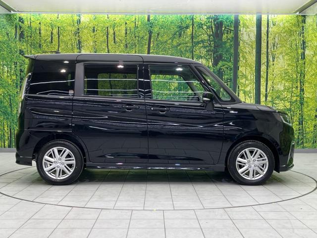 ソリオ ハイブリッドＭＺ　登録済未使用車　メーカー９インチナビ　両側電動スライド　全周囲カメラ　ブラインドスポットモニター　レーダークルーズコントロール　ステアリングスイッチ　ＬＥＤヘッドライト　スマートキー　コーナーセンサー（36枚目）