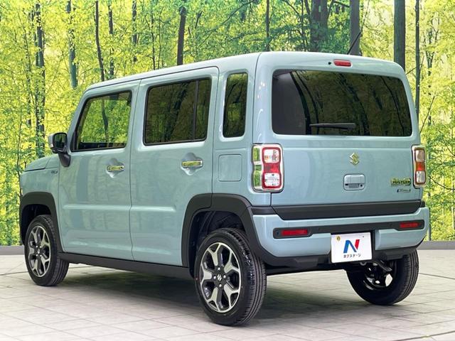 ハスラー ハイブリッドＸ　届出済未使用車　メーカー９インチナビ　全周囲カメラ　衝突軽減装置　シートヒーター　スマートキー　ＬＥＤヘッド　Ｂｌｕｅｔｏｏｔｈ　フルセグ　コーナーセンサー　ステアリングスイッチ　オートライト（28枚目）