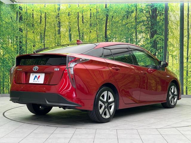 プリウス Aツーリングセレクション 衝突軽減 純正9インチナビ バックカメラ 禁煙車 レーダークルーズ シートヒーター ETC レーンアシスト クリアランスソナー LEDヘッド オートマチックハイビーム オートライト オート(17枚目)