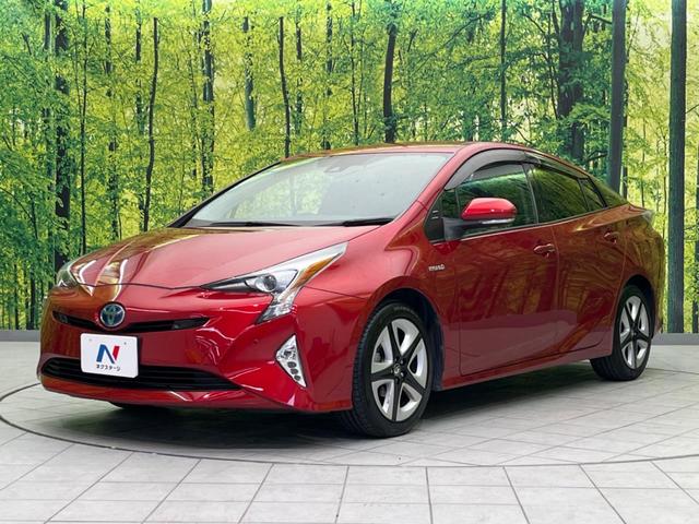 プリウス Aツーリングセレクション 衝突軽減 純正9インチナビ バックカメラ 禁煙車 レーダークルーズ シートヒーター ETC レーンアシスト クリアランスソナー LEDヘッド オートマチックハイビーム オートライト オート(25枚目)