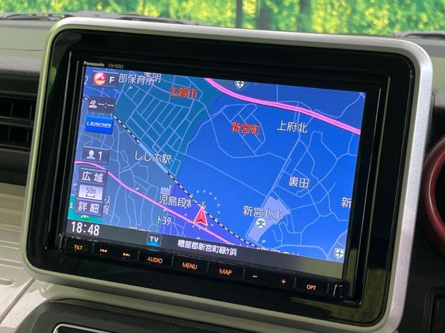 スペーシア ハイブリッドＸ　両側電動スライド　衝突軽減　純正ＳＤナビ　全周囲カメラ　禁煙車　ドラレコ　ＥＴＣ　シートヒーター　クリアランスソナー　レーンアシスト　ＬＥＤヘッド　オートマチックハイビーム　オートライト（56枚目）