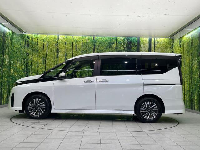 ｅ－パワー　ハイウェイスターＶ　両側電動ドア　後席モニター　全周囲カメラ　衝突被害軽減システム　レーダークルーズ　禁煙車　ドラレコ　コーナーセンサー　スマートキー　ＬＥＤヘッド　ビルトインＥＴＣ　純正１６インチアルミ　車線逸脱警報（画像27）