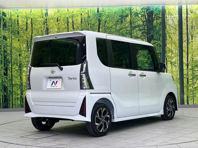 カスタムＸリミテッド　届出済未使用車　両側電動スライド　純正９インチディスプレイオーディオ　全周囲カメラ　禁煙車　衝突軽減装置　レーダークルーズ　ハーフレザーシート　シートヒーター　レーンキープ　スマートキー（画像17）
