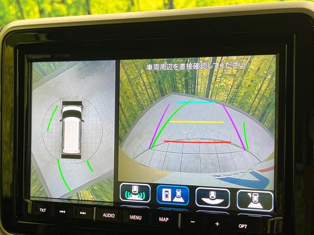 ハイブリッドＸＺ　両側電動ドア　８インチ純正ナビ　全周囲カメラ　衝突軽減　レーダークルーズ　禁煙車　シートヒーター　ドラレコ　コーナーセンサー　スマートキーＬＥＤヘッド　ＥＴＣ　車線逸脱警報　オートライト（画像4）