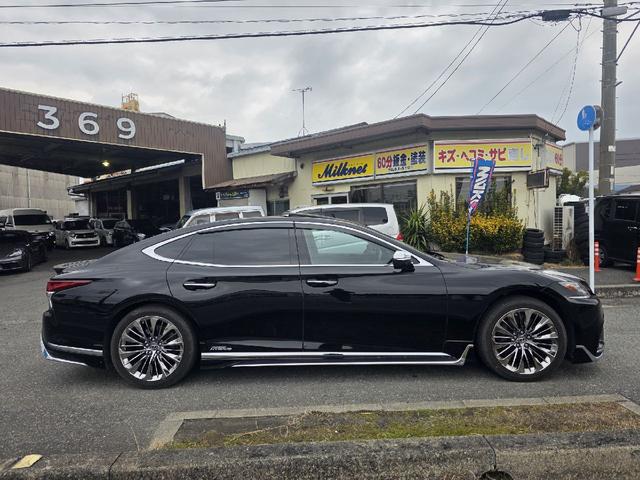 LS LS500h エグゼクティブ モデリスタエアロF.S.R トランクスポイラー サンルーフ マークレビンソン リアエンターテイメント パワートランク デジタルインナーミラー ETC2.0 HUD フルセグTV 全方位モニター(5枚目)